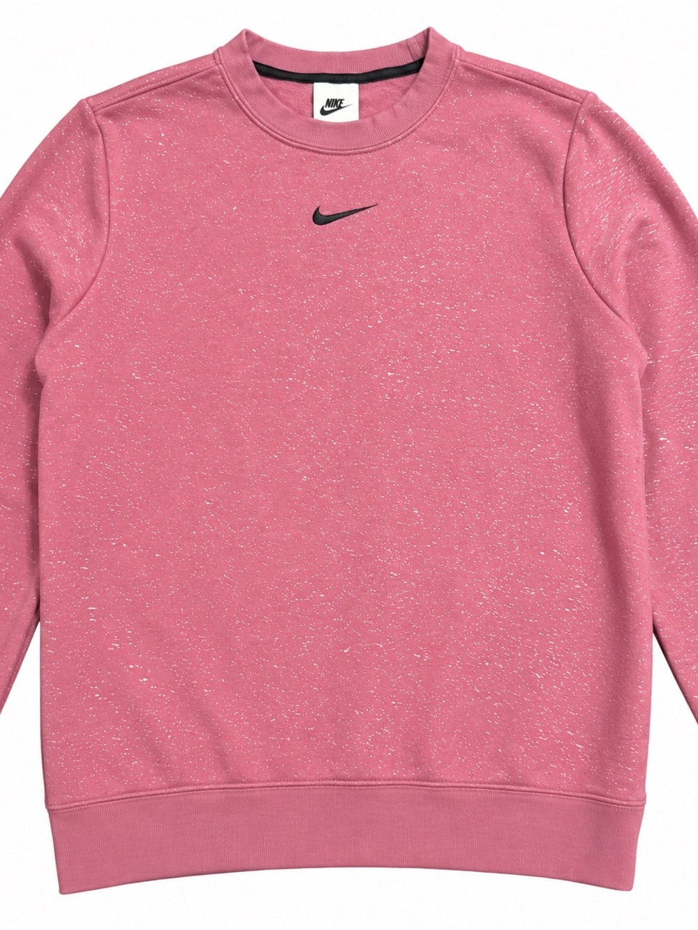 Nike Pink Speckled Crewneck Sweatshirt
